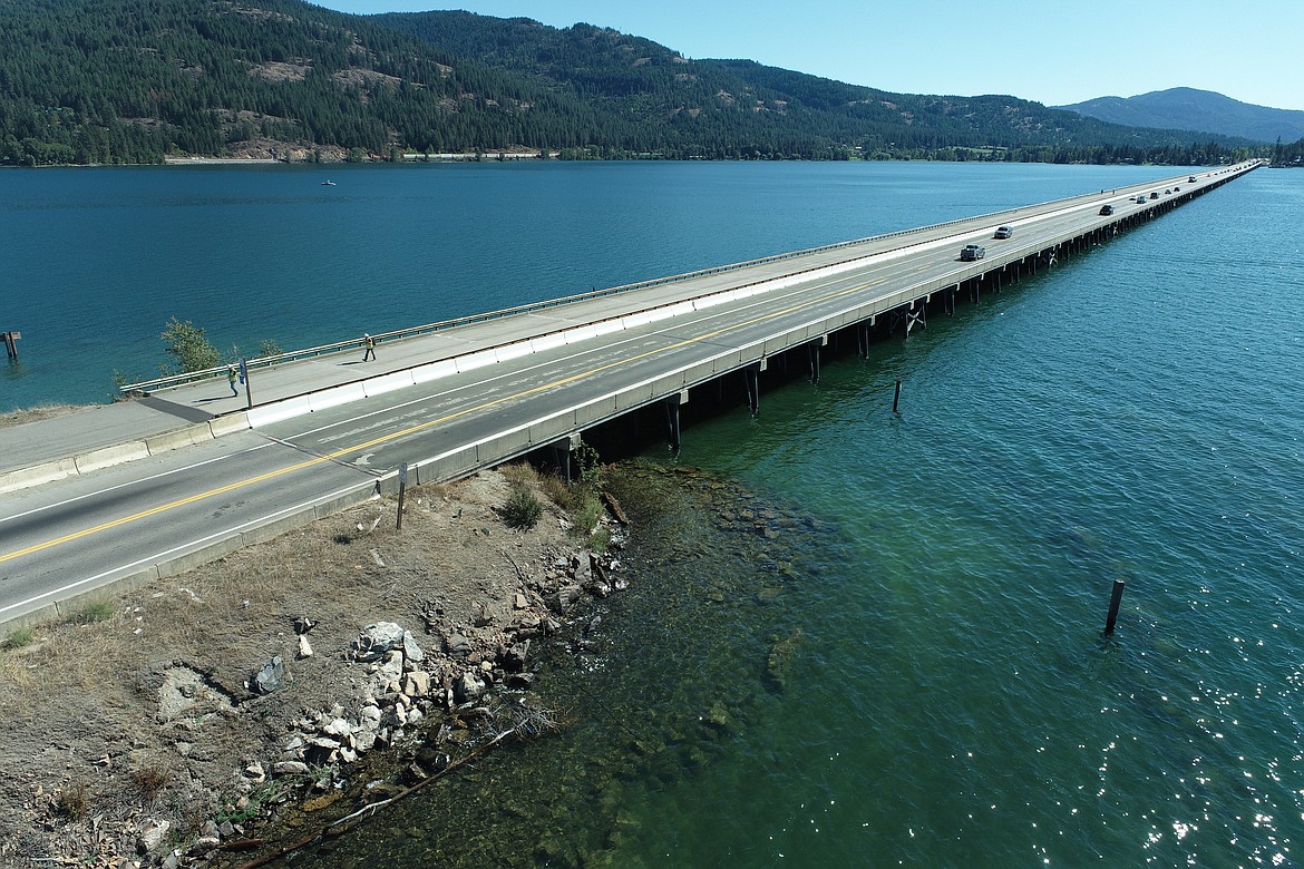 Currently, there are many active construction sites on or near the Long Bridge.