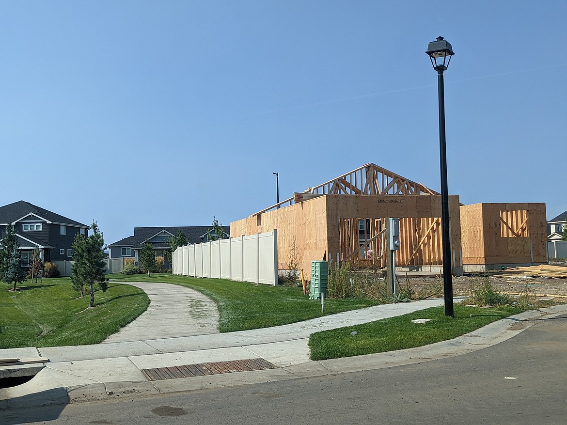 Viking Construction continues to add homes steadily in Post Falls' Montrose neighborhood.