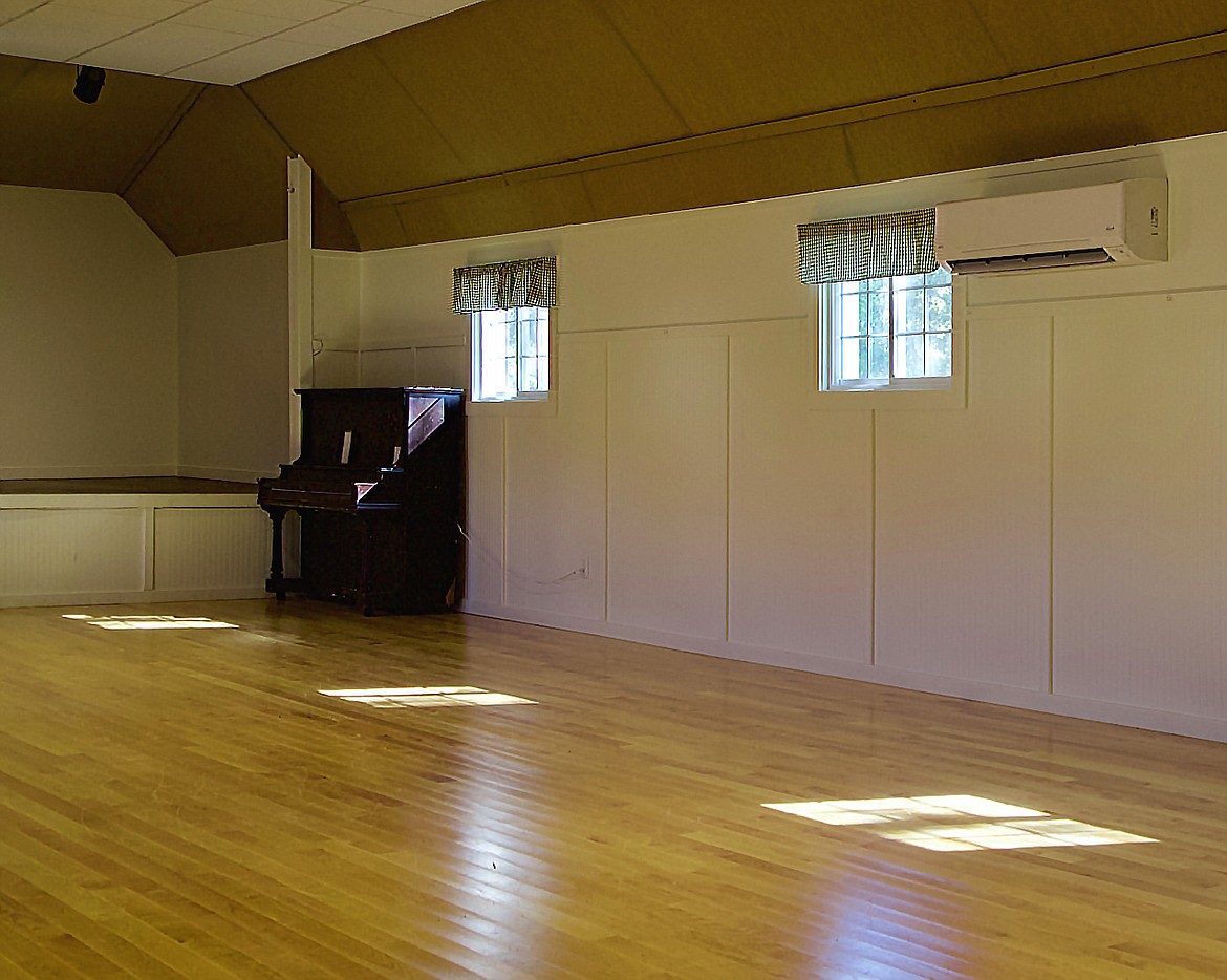 The interior brightened with the replacement of dark paneling with painted bead board. (Kay Bjork photo)