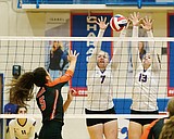 Spikers drop games to Ronan, Polson