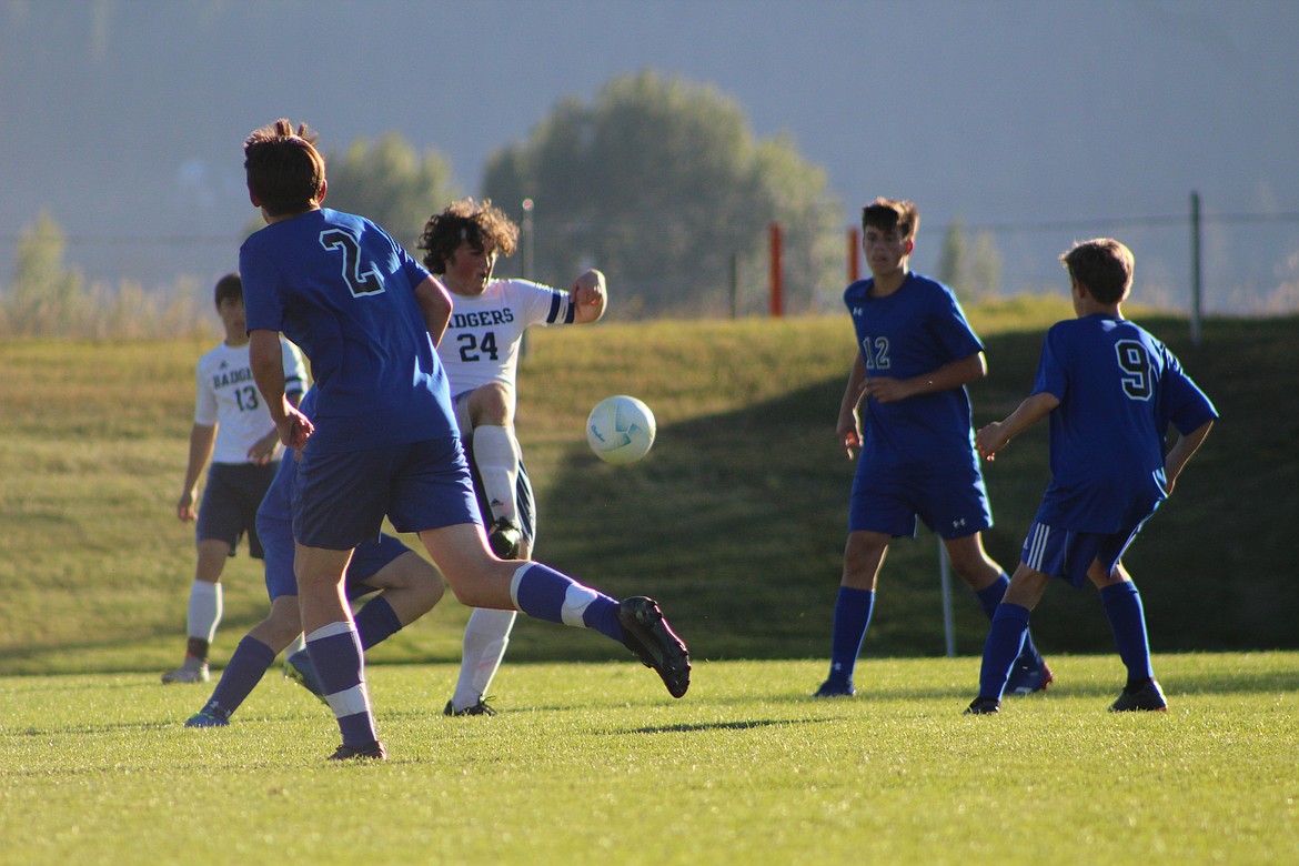 (Photo by Rose Owens)
Pictured: Wyatt Heart at the away game against Stillwater Christian.