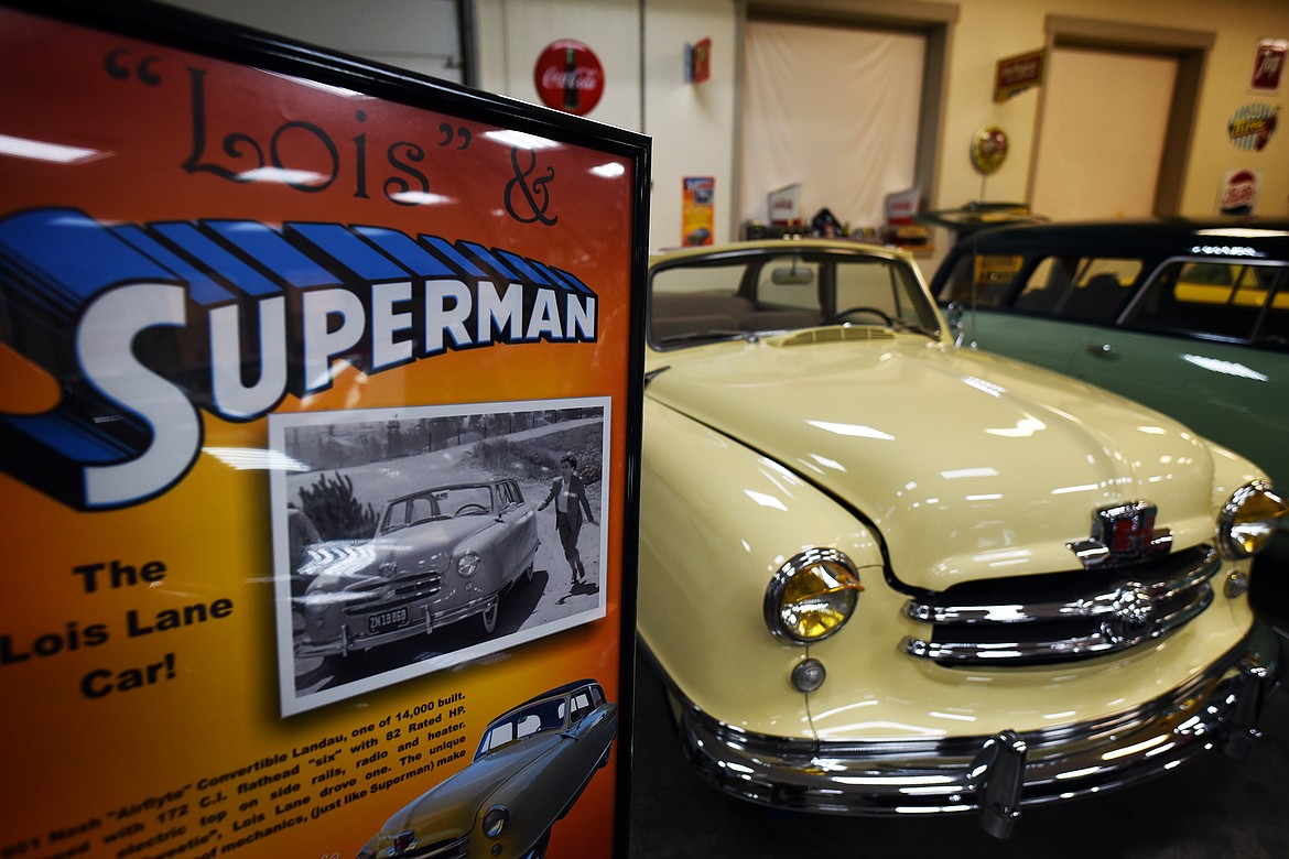 A 1951 Nash Rambler convertible restored by Bob King and Colten Hart. The same model was used in the 1950s Superman television series. (Jeremy Weber/Daily Inter Lake)