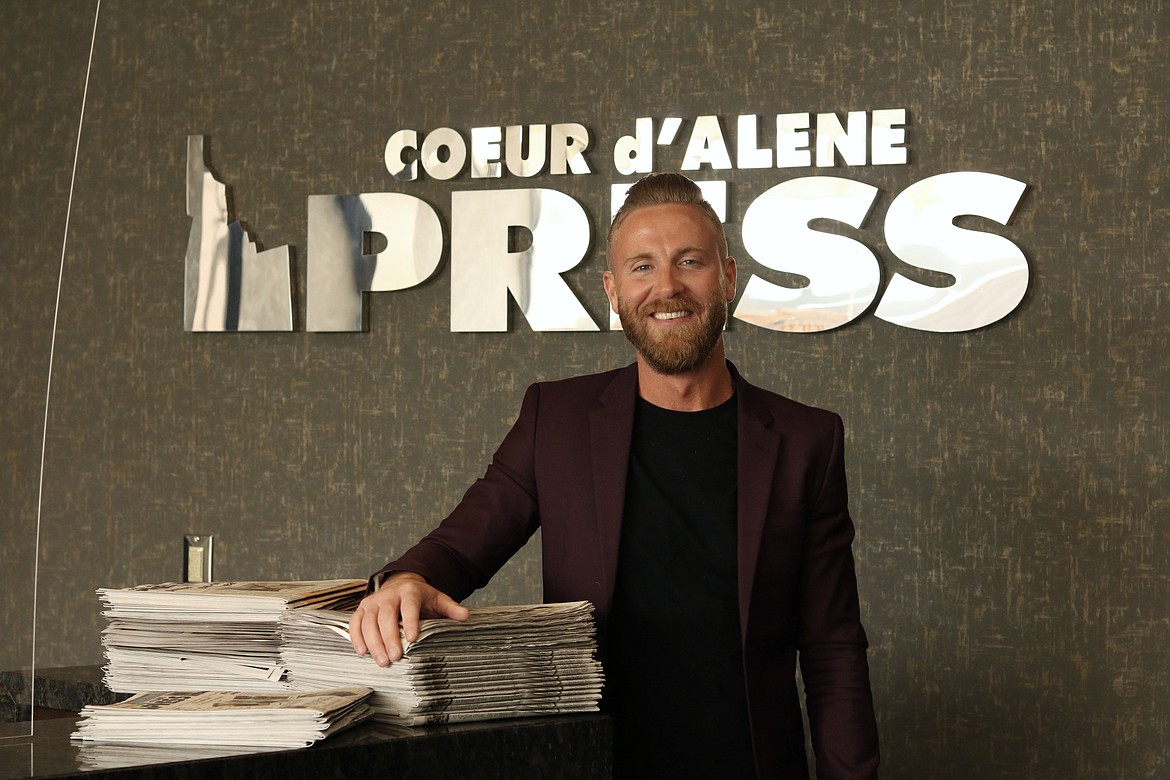 Javis Cornett, the audience development director for the North Idaho Newspaper Group, manages the circulation department at The Coeur d'Alene Press where thousands of free newspapers are delivered to 30 schools throughout the area through the Newspapers in Education program. HANNAH NEFF/Press