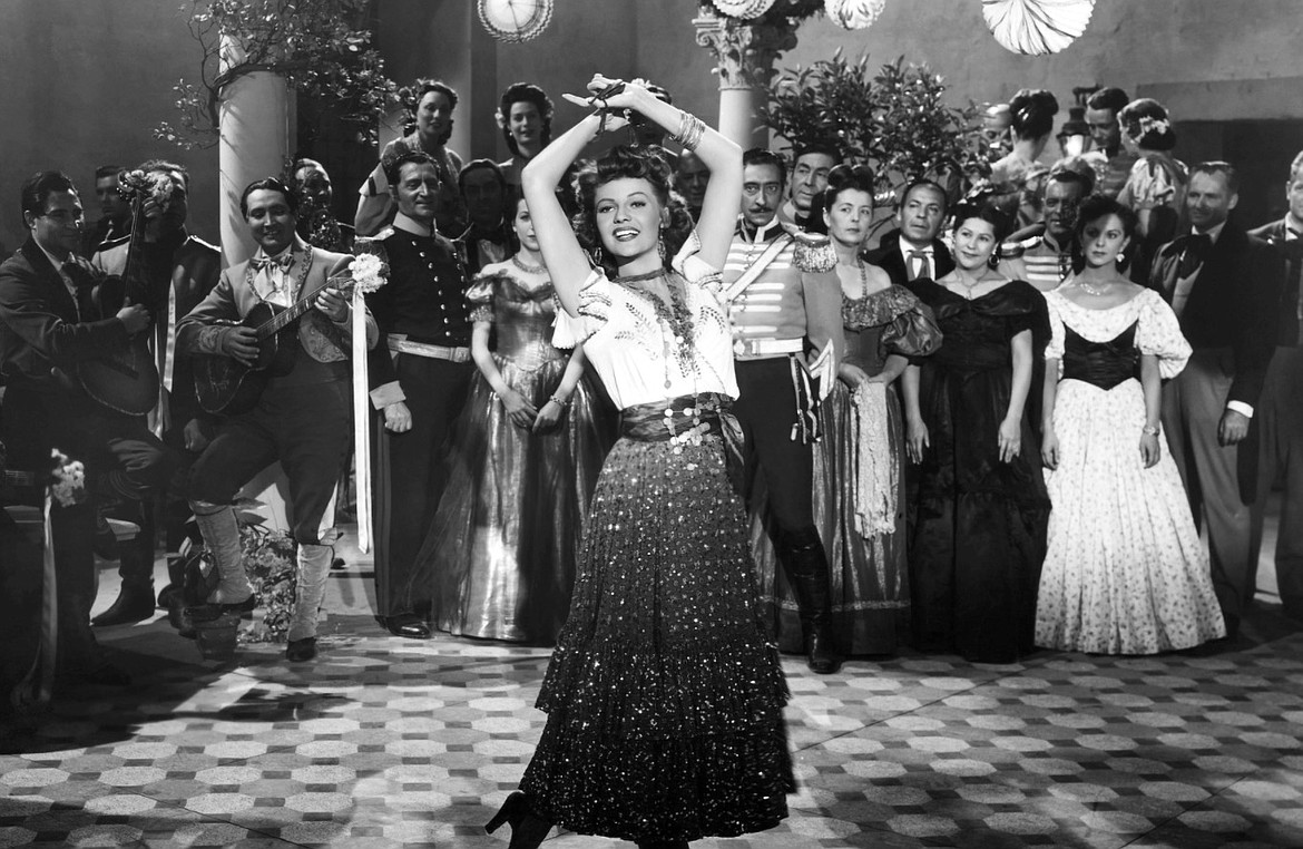 Rita Hayworth, 1940s super-star who played lead role in “Loves of Carmen” movie (1948) was born Margarita Carmen Cansino, whose family was with Romani roots from Seville, Spain.