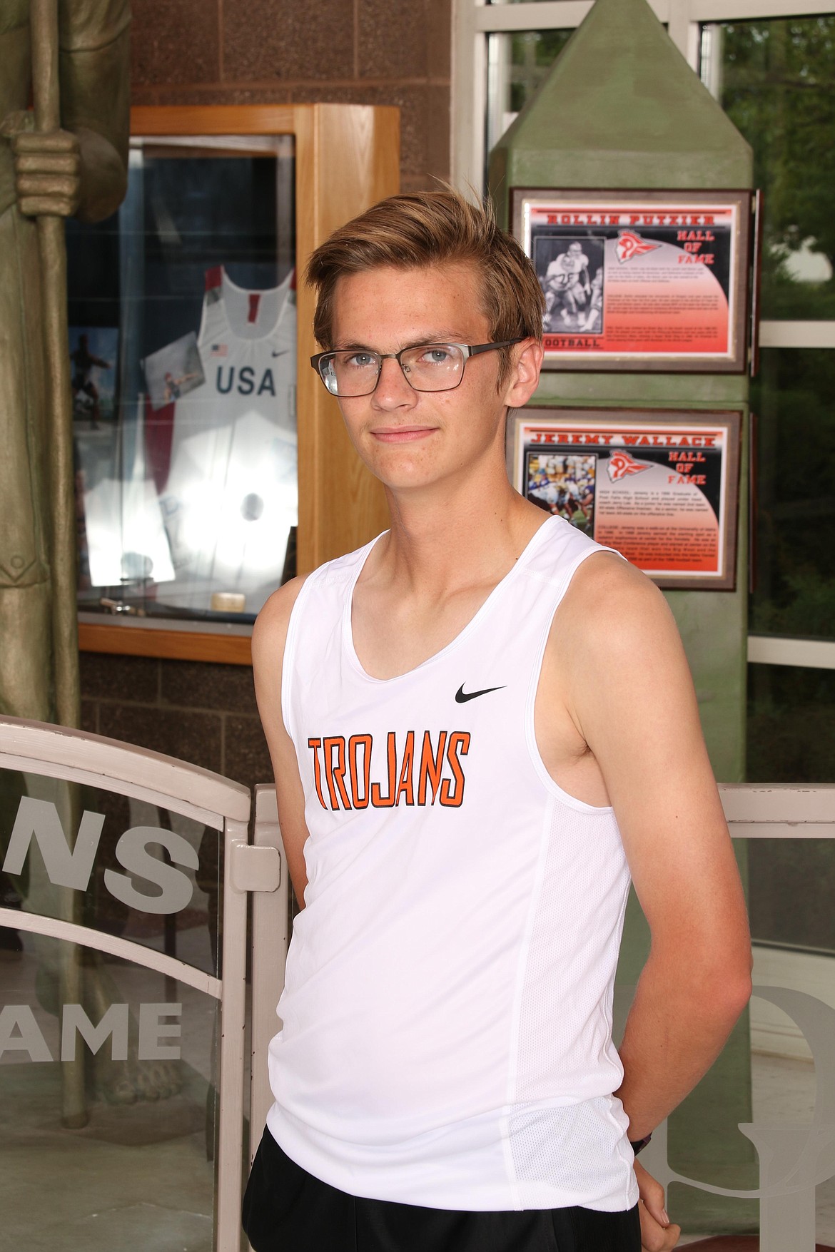 Courtesy photo
Senior cross country runner Gavin Calkins is this week's Post Falls High School Athlete of the Week. Calkins ran a 16:51 at the Battle for the 5009 meet in Cheney on Saturday to become one of five runners at Post Falls to run under 17 minutes in a 5K in the last 20 years. He finished 22 out of 235 runners.