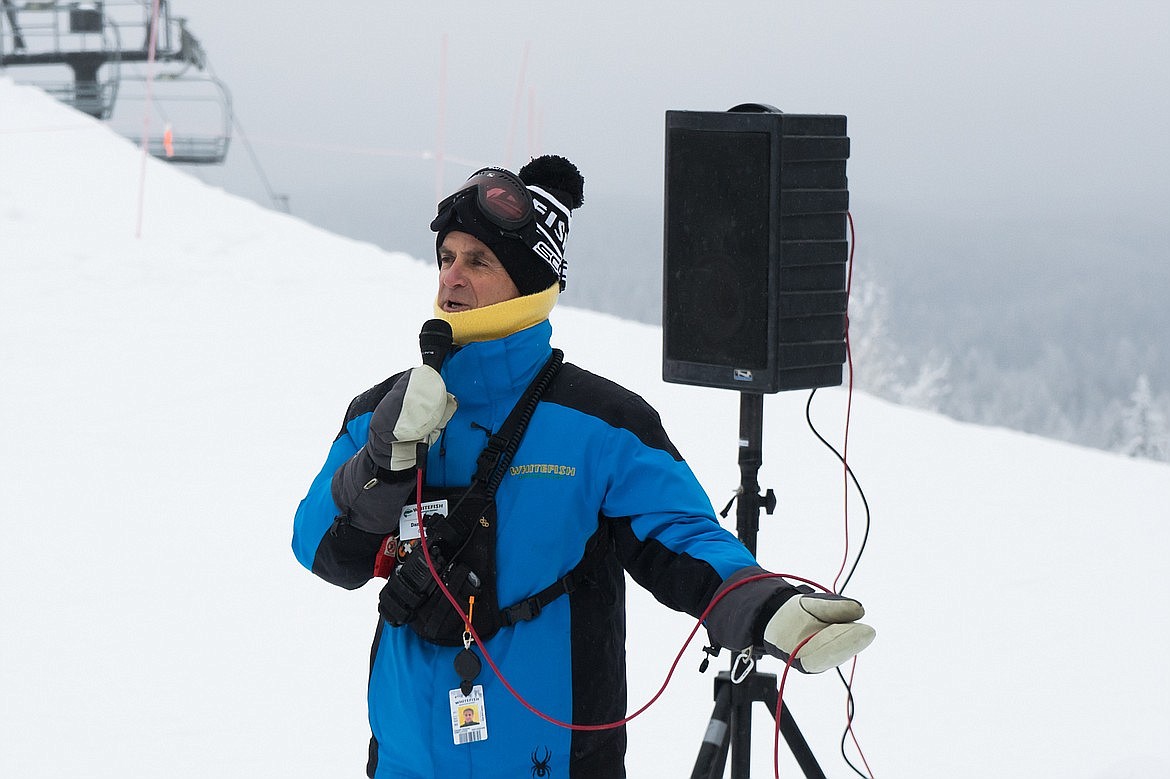 Whitefish Mountain Resort CEO Dan Graves during a Founders Day celebration at the resort in Whitefish. (Whitefish Pilot FILE)