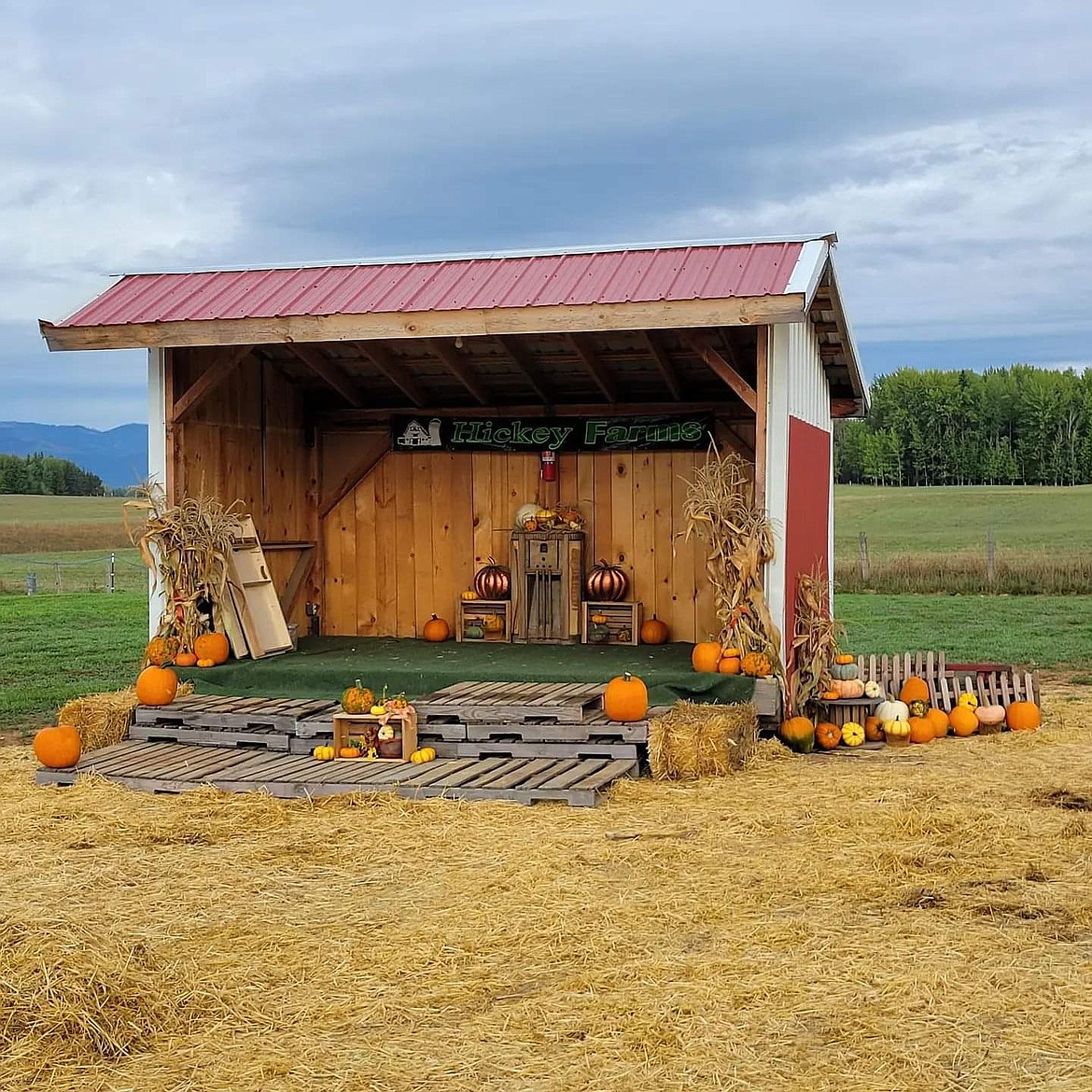 On Oct. 17, Star the Magician will be performing on this stage at Hickey Farms in Sandpoint at 1 p.m. Courtesy photo