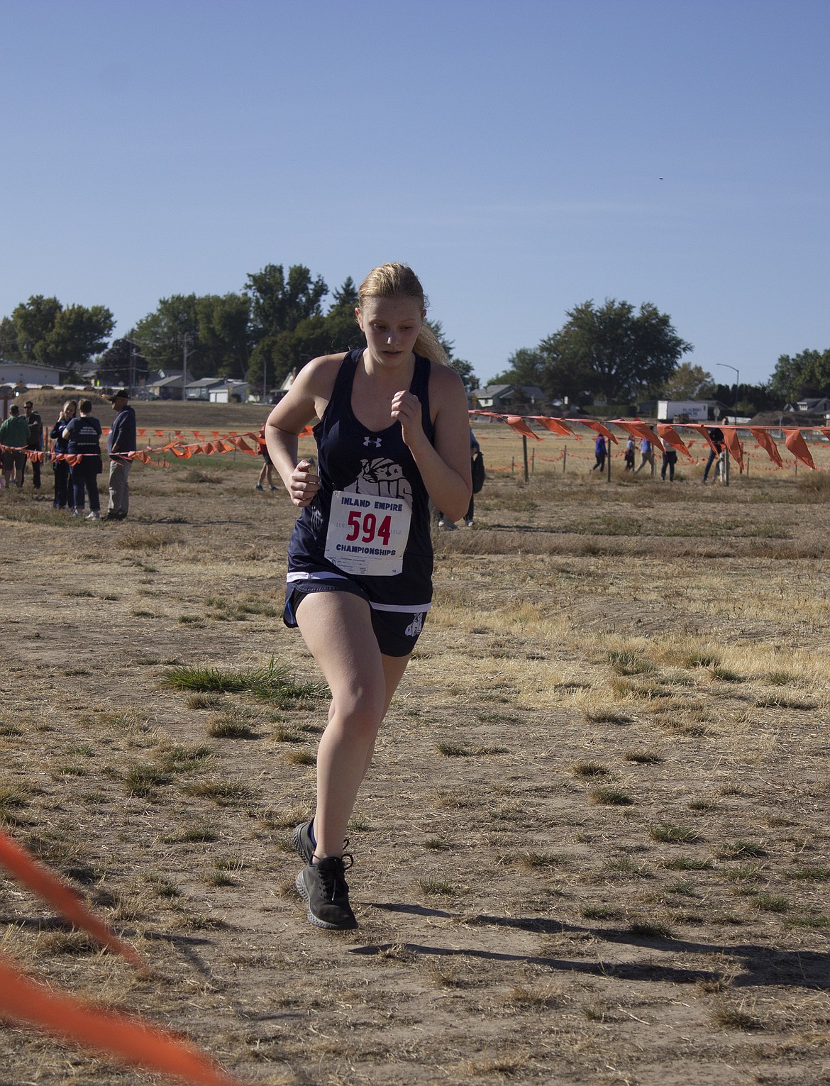 Lily Owens runs in the Inland Empire Challenge in Lewiston on Oct. 9.