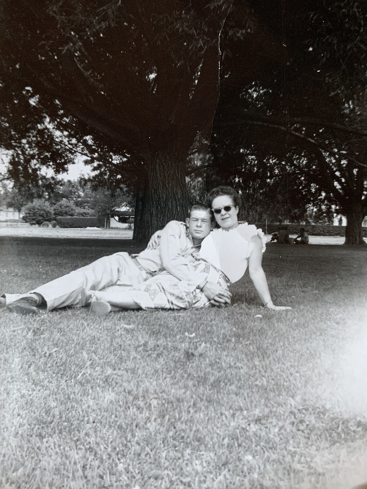 Jack Pettitt and his mother, Thelma. Jack was raised by his paternal grandmother and was reunited with his mom at the age of 18. (photo provided)