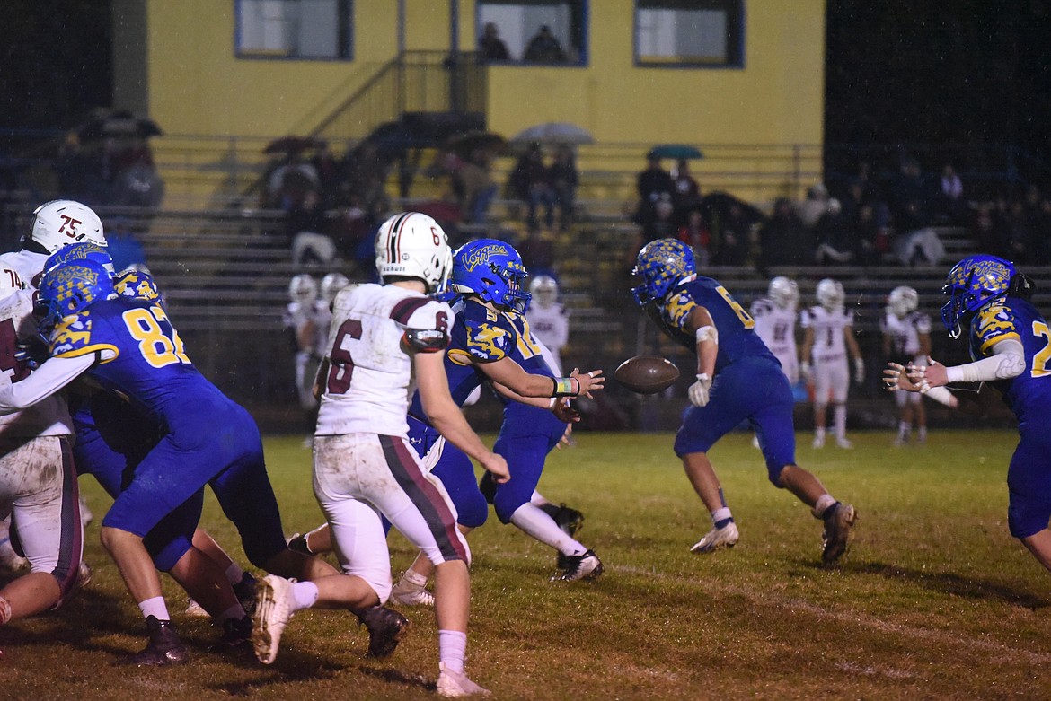 The Libby Loggers fell 48-14 to top-ranked Hamilton on Oct. 15. (Derrick Perkins/The Western News)