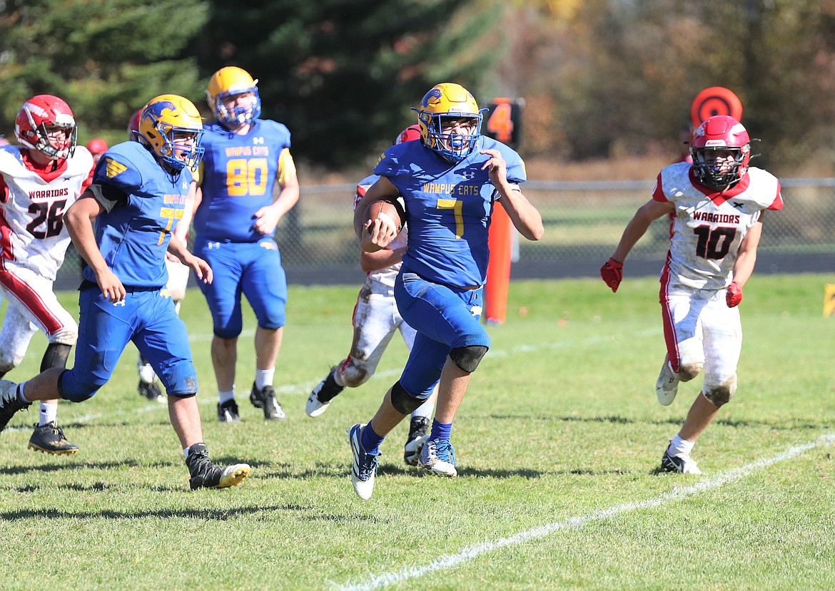 Carter Sanroman breaks free for a 23-yard touchdown run in 2021.