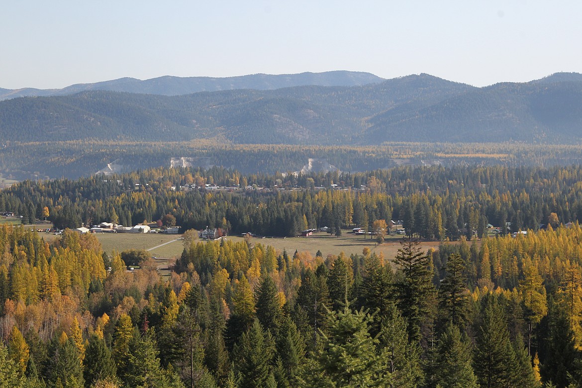 A view from Panoramic View Drive Oct. 18 with lands in the Ripley Project area in the background. (Will Langhorne/The Western News)