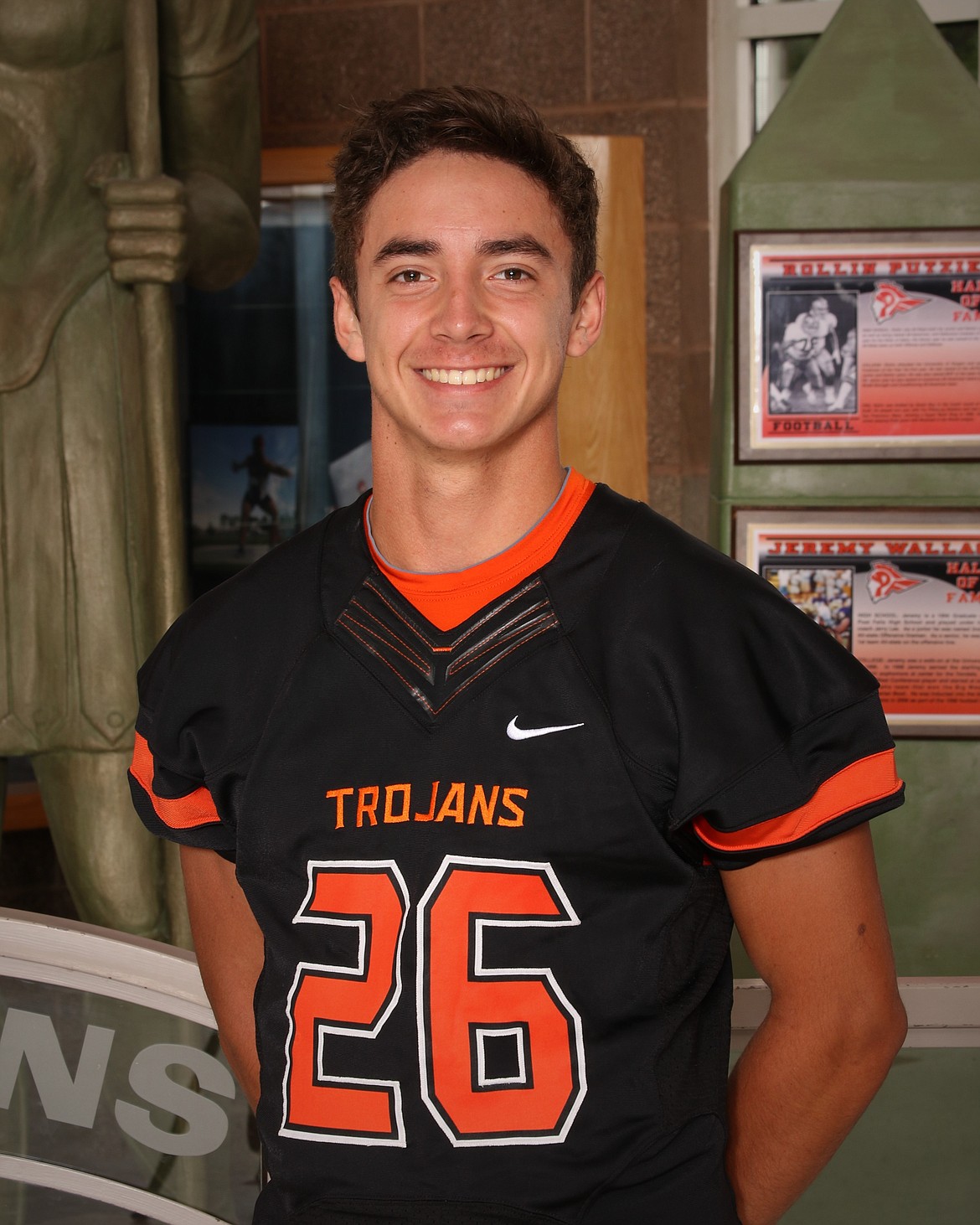 Courtesy photo
Senior Zach Clark is this week's Post Falls High School Athlete of the Week. Clark had one catch for 61 yards and had seven tackles and an interception in a win against Coeur d'Alene on Friday.