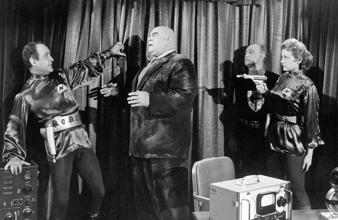 Gregory Walcott, Tor Johnson and Joanna Lee star in the 1957 sci-fi cult classic "Plan 9 from Outer Space."