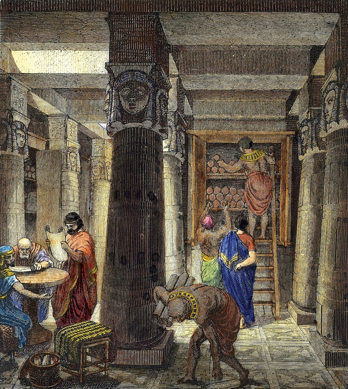 Great Library of Alexandria, Egypt.
