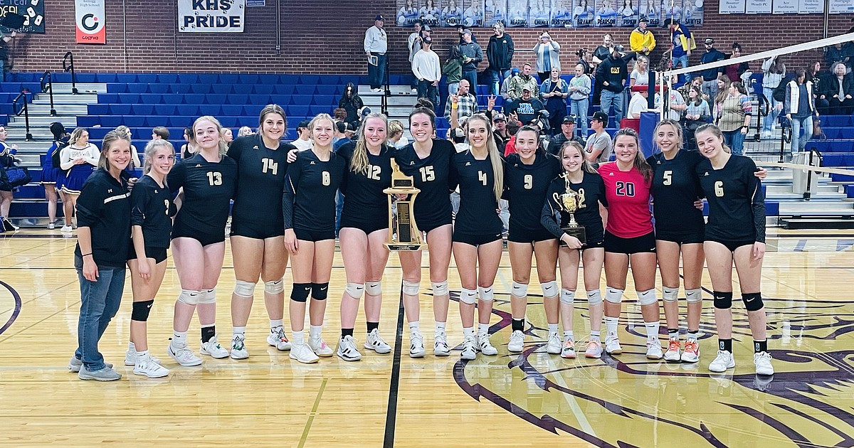 Kellogg, Wallace volleyball are district champs! Shoshone NewsPress
