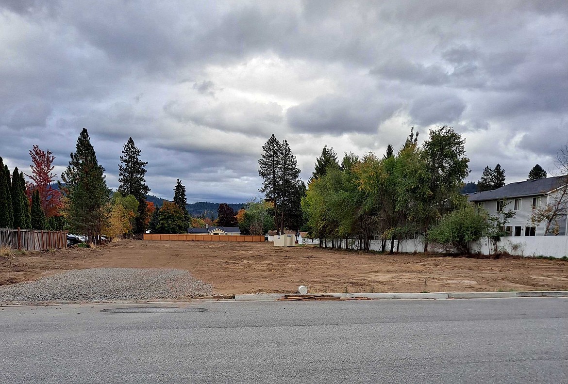 The site for the next Habitat for Humanity project on Second Street. A ground-breaking ceremony will be held Saturday at ten am.