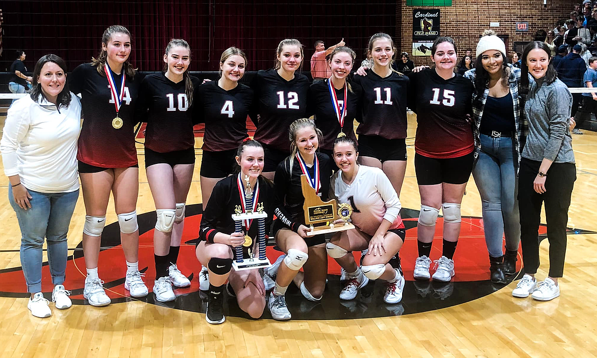 The Wallace Miners are the 1A D1 District volleyball champs and must now beat Genesee on Saturday for an opportunity at the 1A State Tournament next weekend in Lewiston.