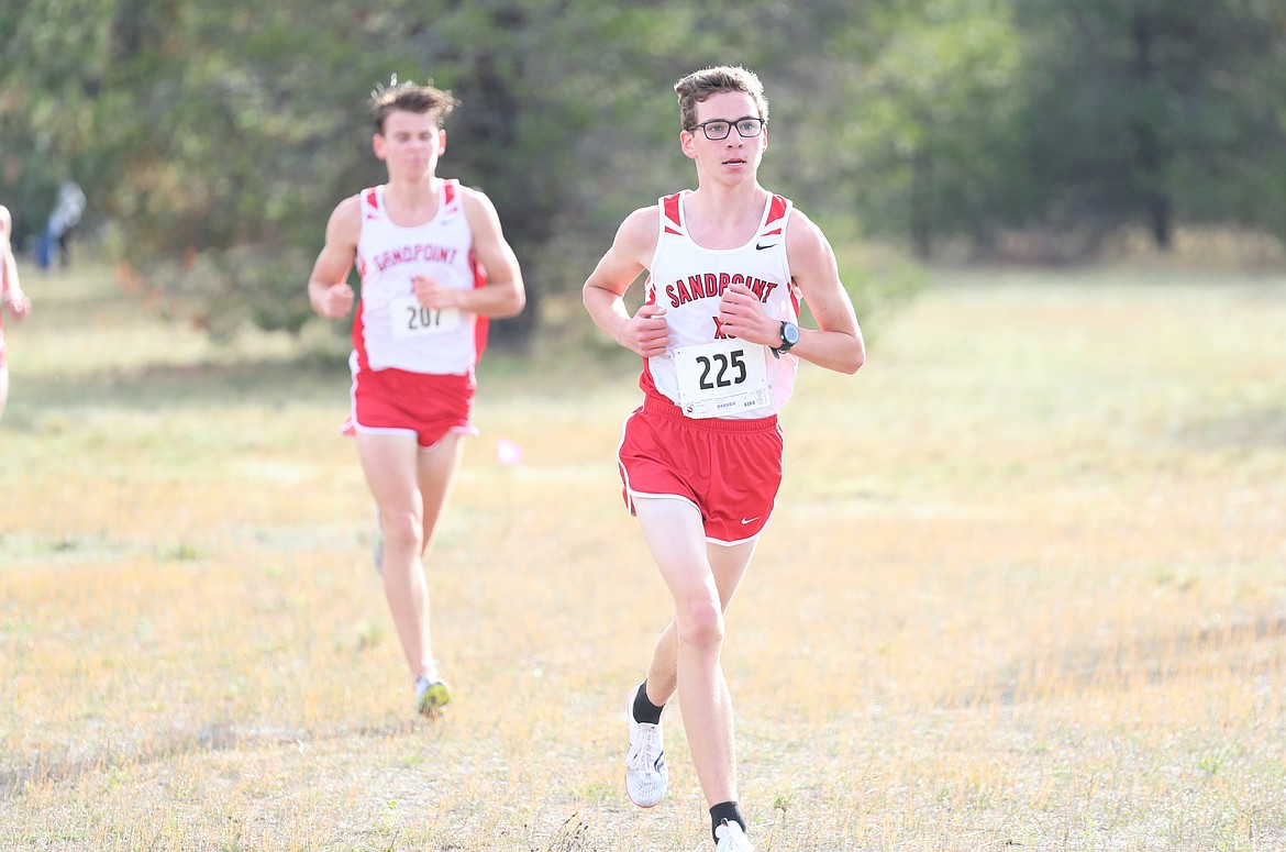 Nathan Roche competes on Thursday.