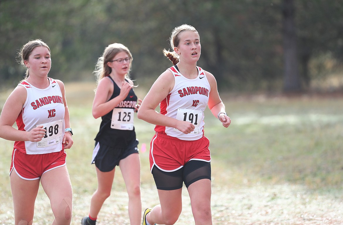 Tiffany Brown competes in Thursday's regional meet.