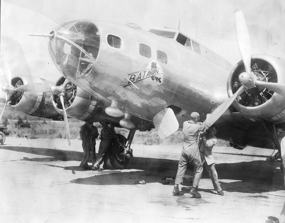 General Douglas MacArthur’s assigned B-17 named “Bataan” was the aircraft he used during the Pacific Campaign.