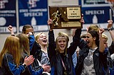 Champs! Sempf takes title as girls cross country takes first ever state A championship