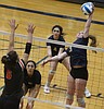 STATE 3A VOLLEYBALL: Tempo too much as gritty Timberlake bows out in two