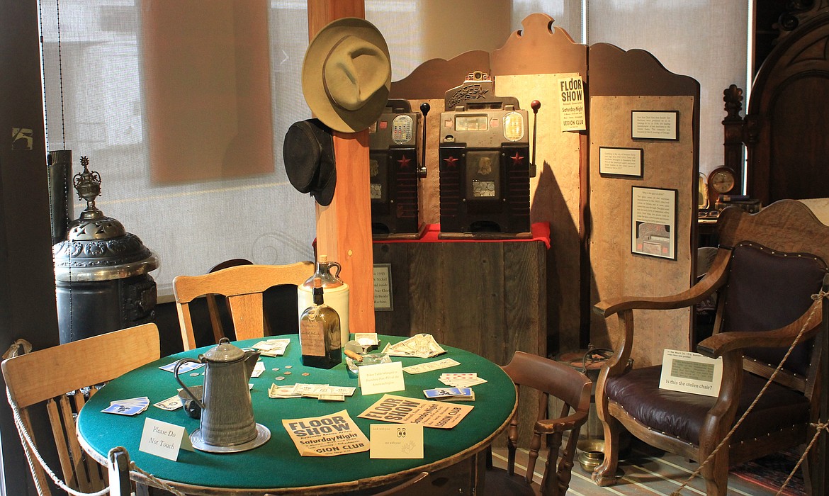 Gambling exhibit (Photo by Rose Shababy)