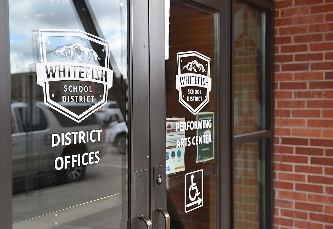 The Whitefish School District office at Whitefish Middle School. (Heidi Desch/Whitefish Pilot)