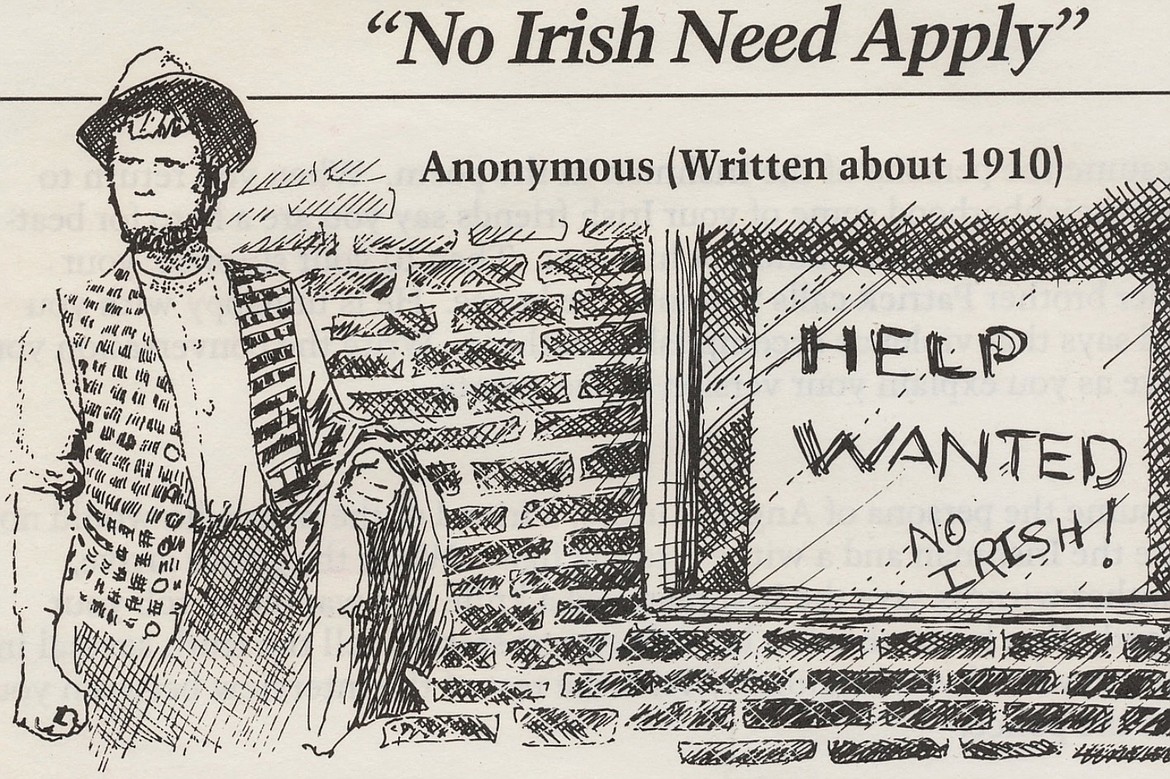When a quarter of Ireland’s population came to America to escape famine and dire economic and political conditions, they were not welcomed.