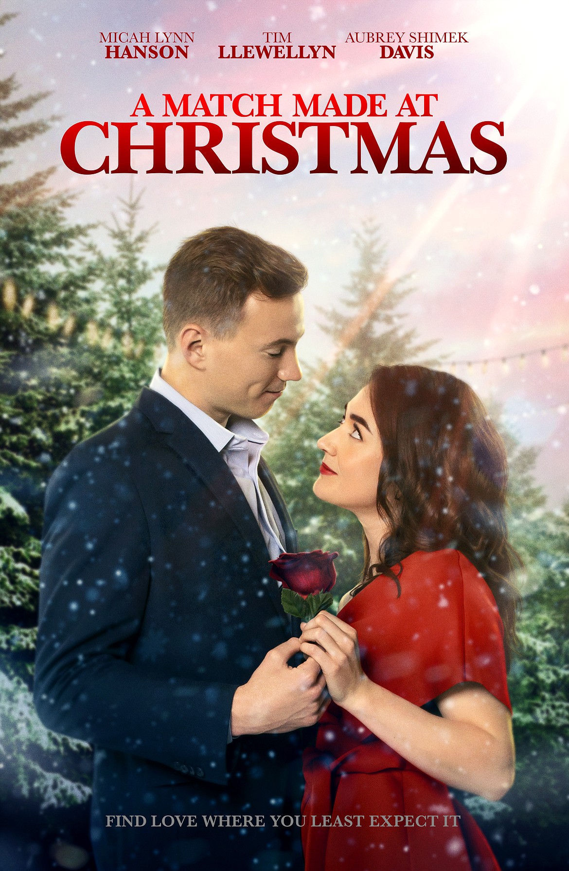 Locally filmed and produced holiday romantic comedy, "A Match Made at Christmas," will show at the Hayden Cinema on Monday and Dec. 8 at 7 p.m for a special premier-screening. Image courtesy of Abundant House Films