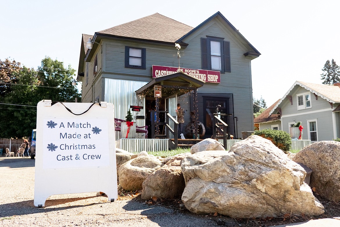 Castaway Fly Fishing Shop on Fourth Street in Coeur d'Alene is just one of the local locations showed in the film "A Match Made as Christmas." Photo courtesy of Abundant House Films