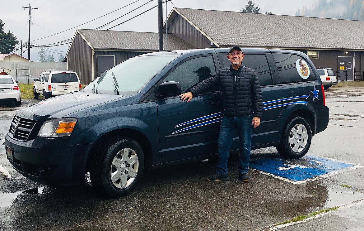 Darrell Lemieux, project manager for the Meals on Wheels program. Meals on Wheels currently delivers fresh meals from 50-100 elderly citizens throughout the Silver Valley per day.