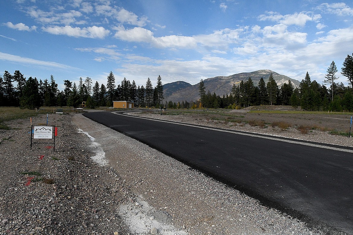 Infrastructure for The Benches subdivision has already been put in place. the Columbia Falls City Council last week OK'd the final plat for the housing development. (Chris Peterson/Hungry Horse News)