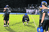 'Stuff happens': A few plays here and there don't go the Vikings' way, and visiting Mustangs advance