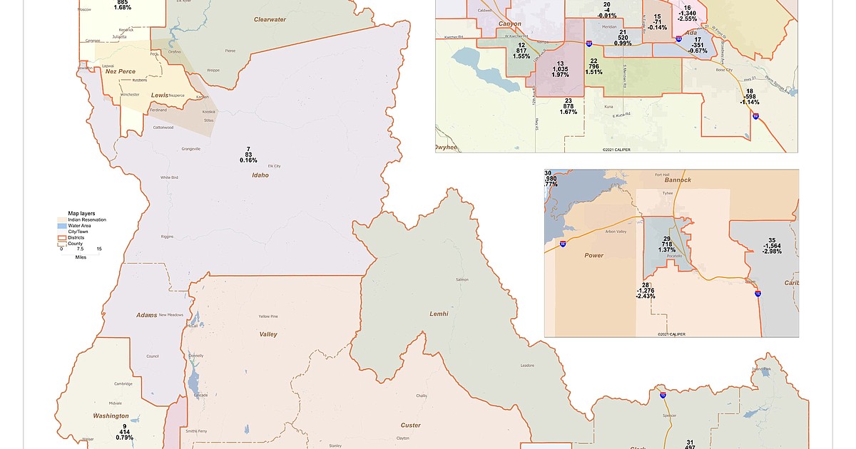 Idahos New Redistricting Map Faces Second Legal Challenge Bonner County Daily Bee 5736