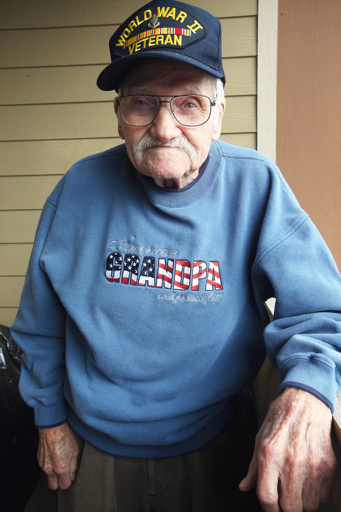 Earl Carroll of Coeur d'Alene served with the U.S. Coast Guard during World War II and didn't retire until 1964.