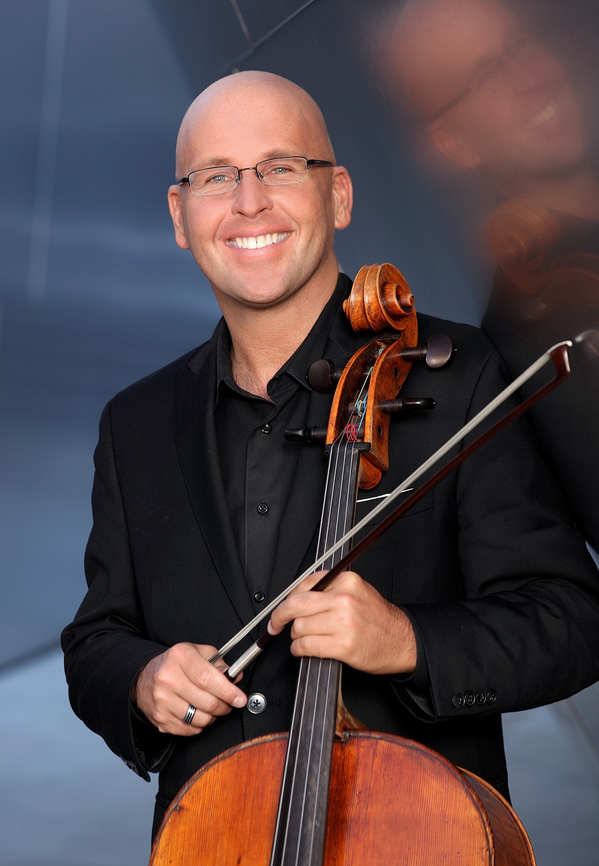 Robert deMaine, principal cellist of the Los Angeles Philharmonic, will perform Glacier Symphony Conductor John Zoltek's original composition "Through Tamarack and Pine" for the symphony's concerts Nov. 20 and 21.