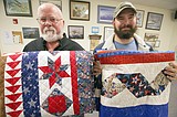 Six vets receive 'Quilts of Valor'