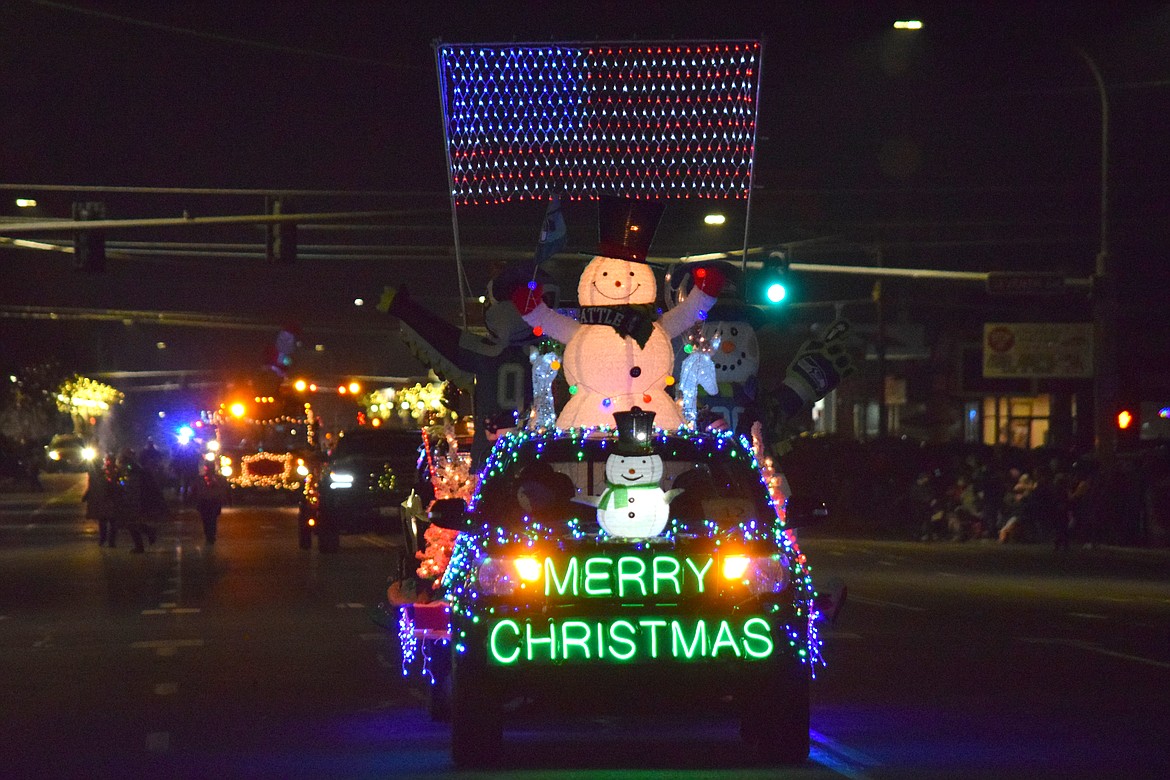 The 2020 Christmas Miracle on Main Street parade rolls down Othello’s Main Street.