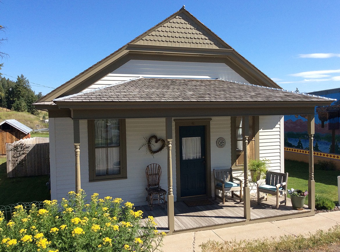 Lee Maxwell's first restoration project in Somers was the rehabilitation of this house, once the home of Postmistress Alma Fischer. (photo provided)