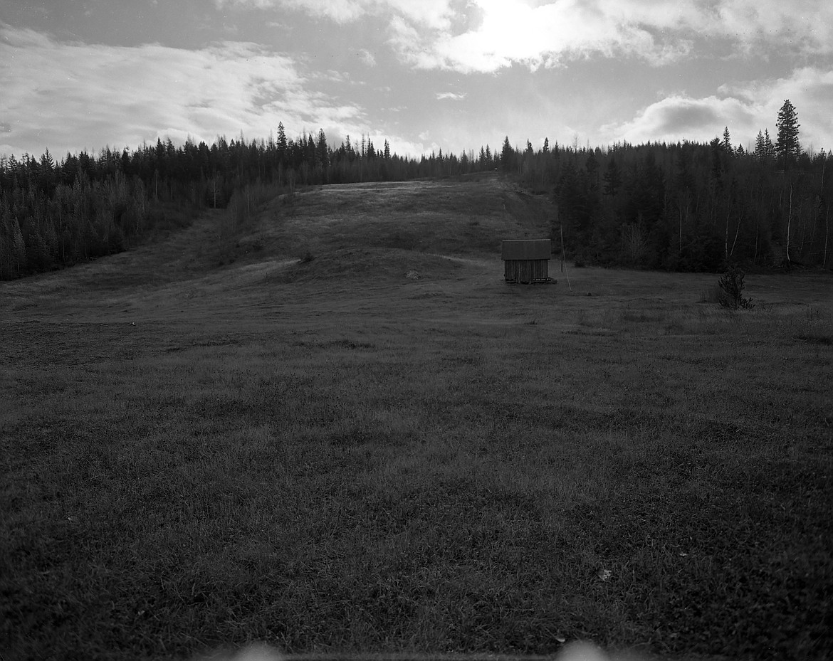 A rare look the Pine Street Hill, once home to a community sledding and ski hill. The Kaniksu Land Trust is hoping to acquire the property, which is located near the Pine Street Woods.