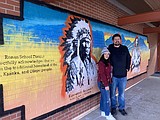 Three chiefs mural unveiled at Ronan High School