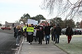 Students protest response to alleged assaults