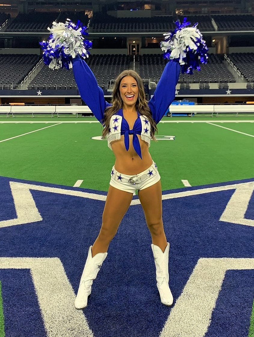 Amber Laiche is officially a Dallas Cowboys Cheerleader.