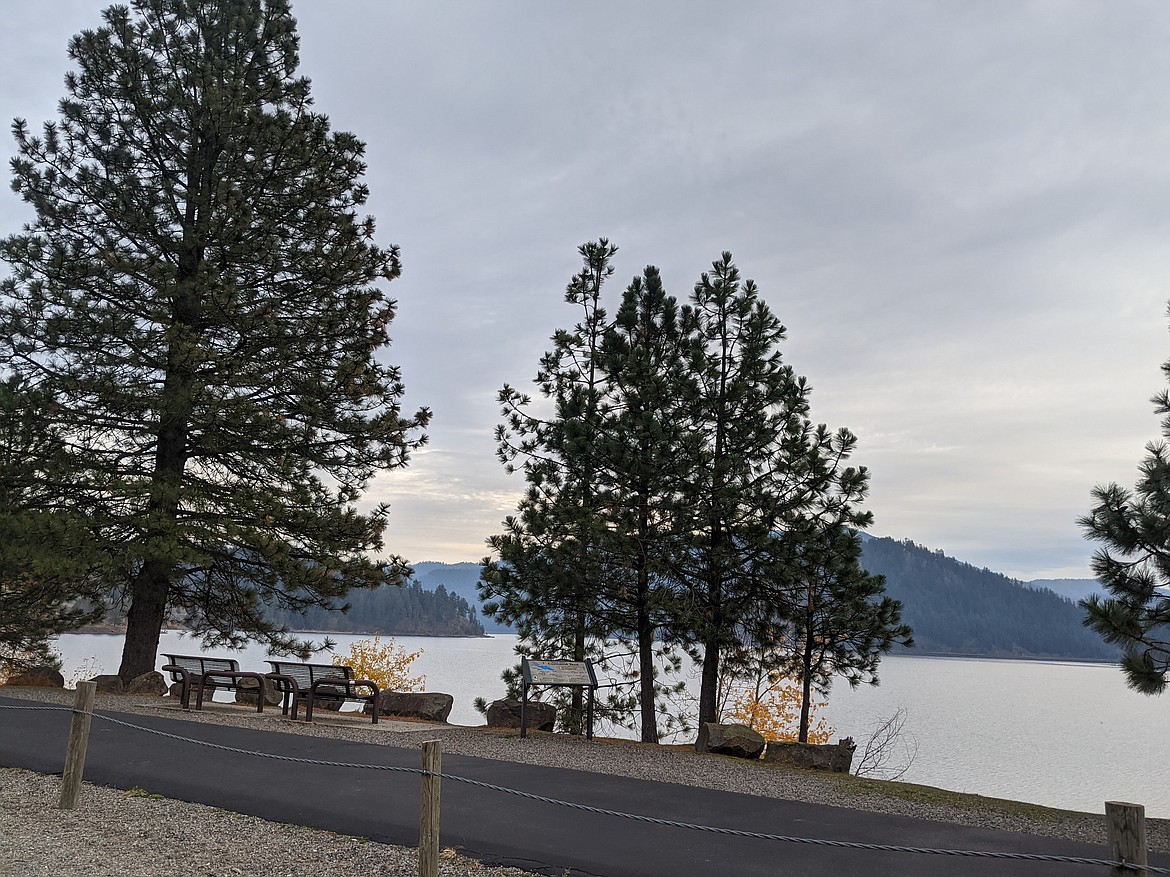 A couple of recent price cuts with lake views can be found near Coeur d'Alene Lake Drive. TYLER WILSON/Press