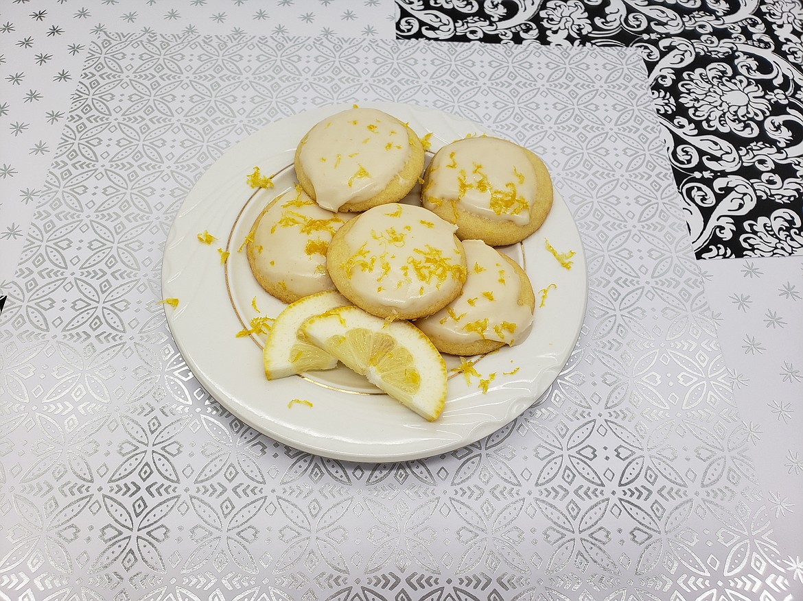 Lemon meltaways (pictured) are among the recipes featured in the “Cookie Book,” written by Kris Emerson as a fundraiser for the local Salvation Army toy drive.