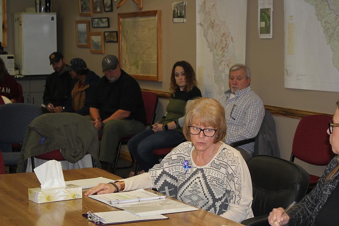 Angela Mastrovito, the mother of Rebekah Barsotti, made formal complaints against the Mineral County Sheriff’s Office in the search for her daughter during a recent county commissioners meeting. Barsotti has been missing since July 20, 2021. (Monte Turner/Mineral Independent)