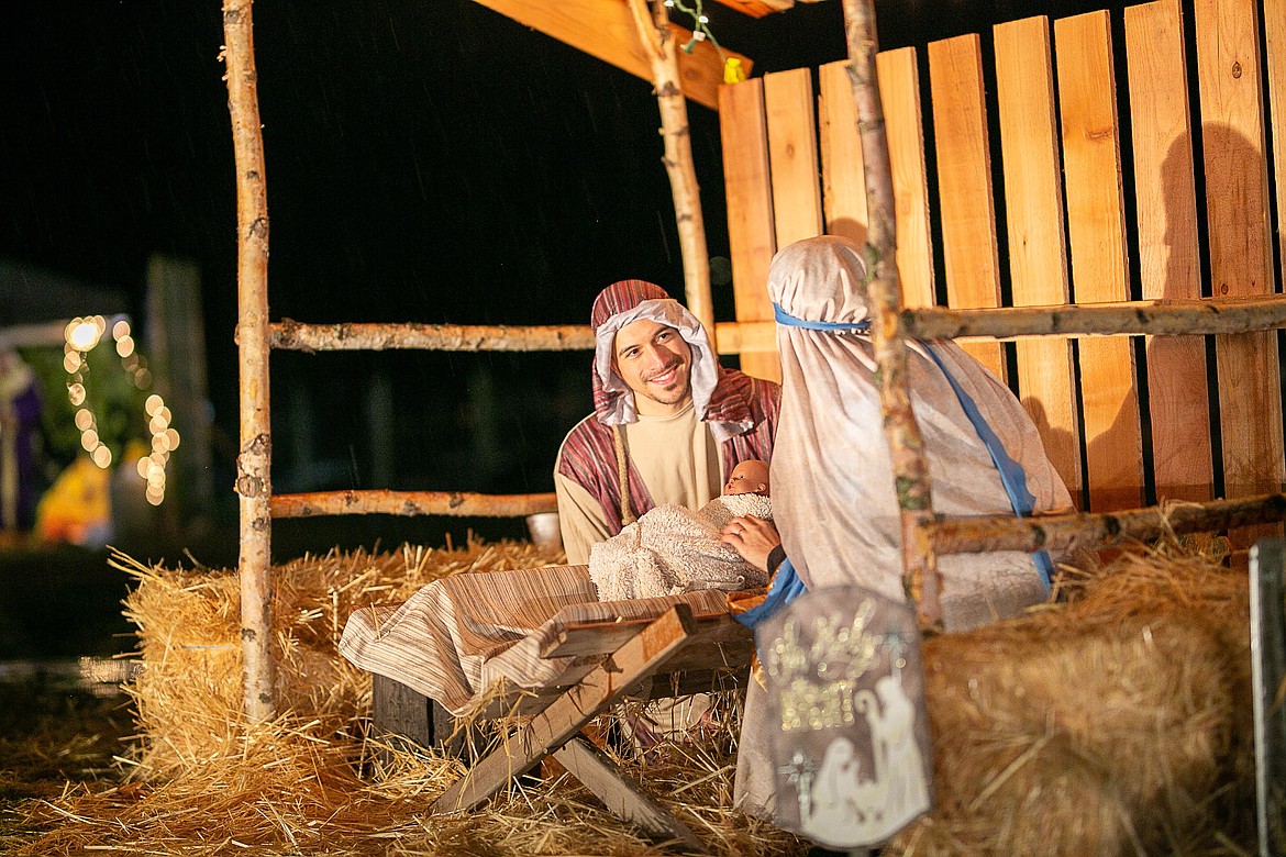 live nativity scene
