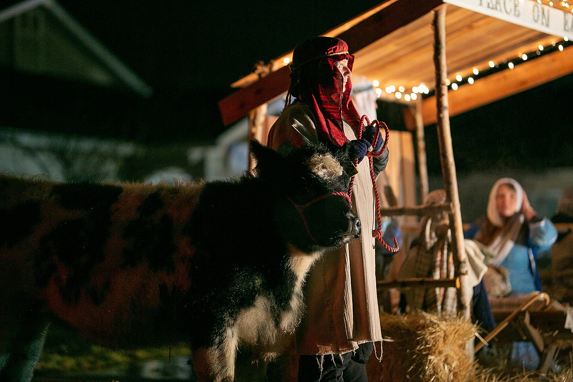 A scene from the Living Nativity at Christ Our Redeemer Church in 2020.